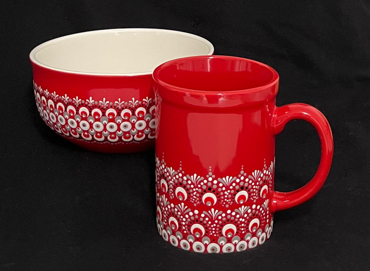 Scarlet & Grey Bowl