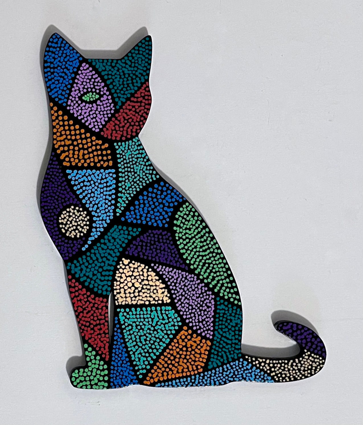 Cat Wood Cut-out 7.5 inch