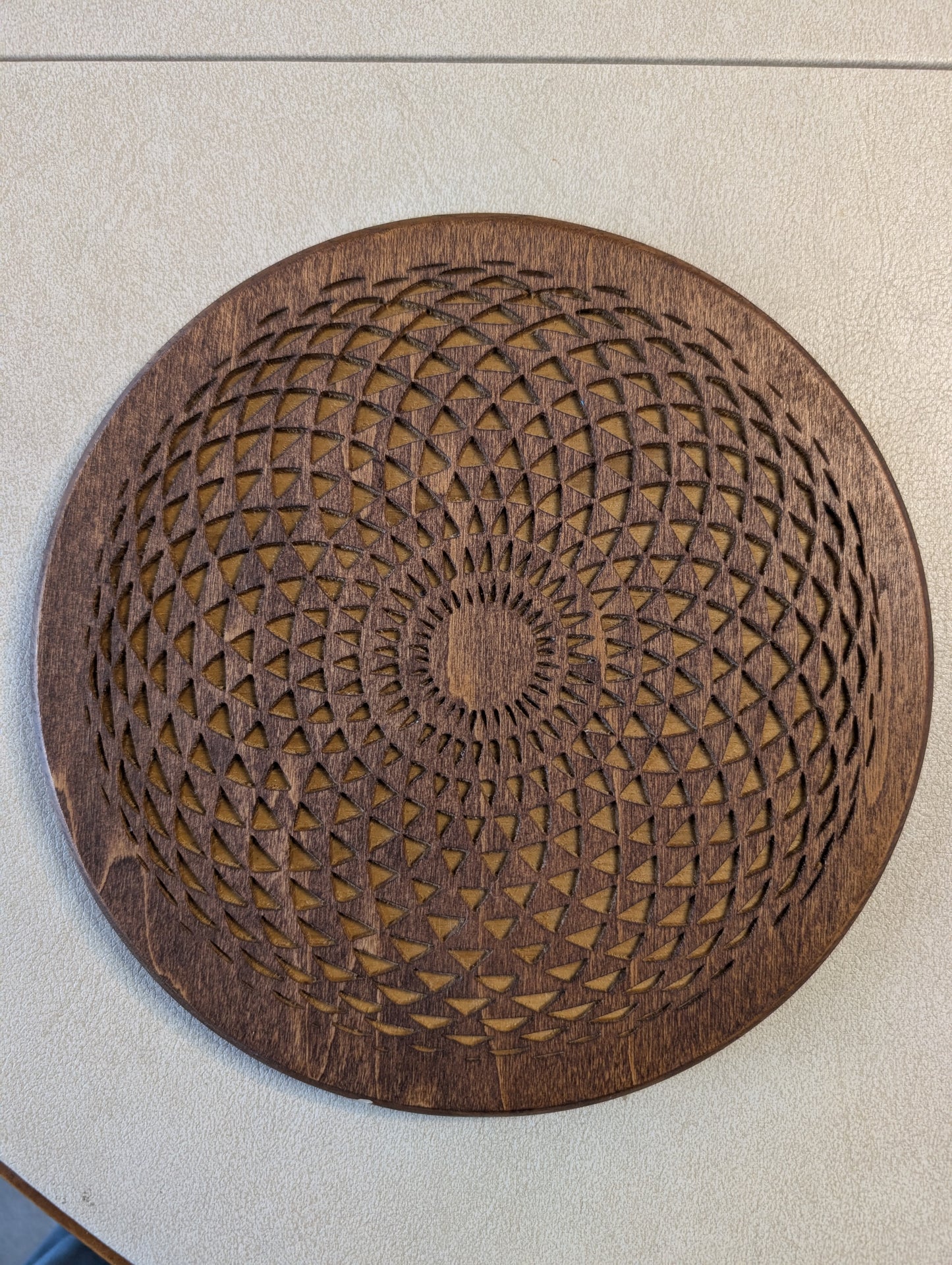 Diamond Globe Trivet