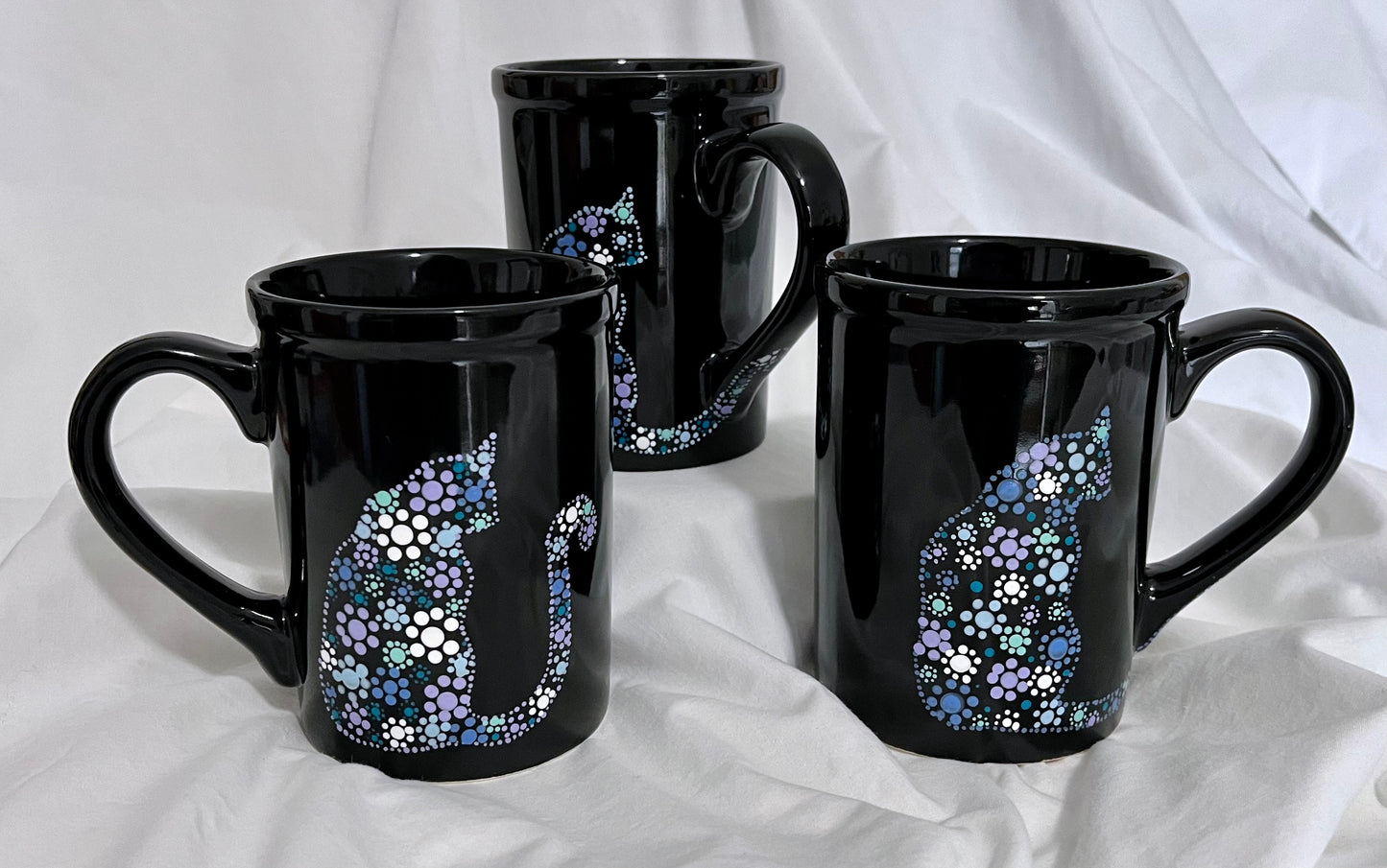 Floral Kitty-Cat Mug
