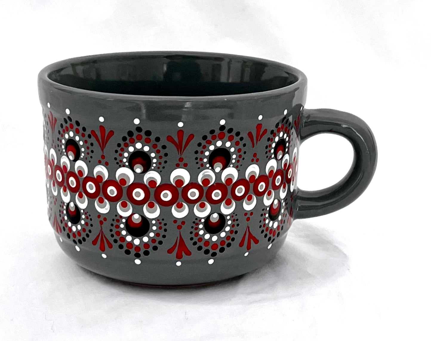 Scarlet & Grey Mug, Bowl, and Soup Mug