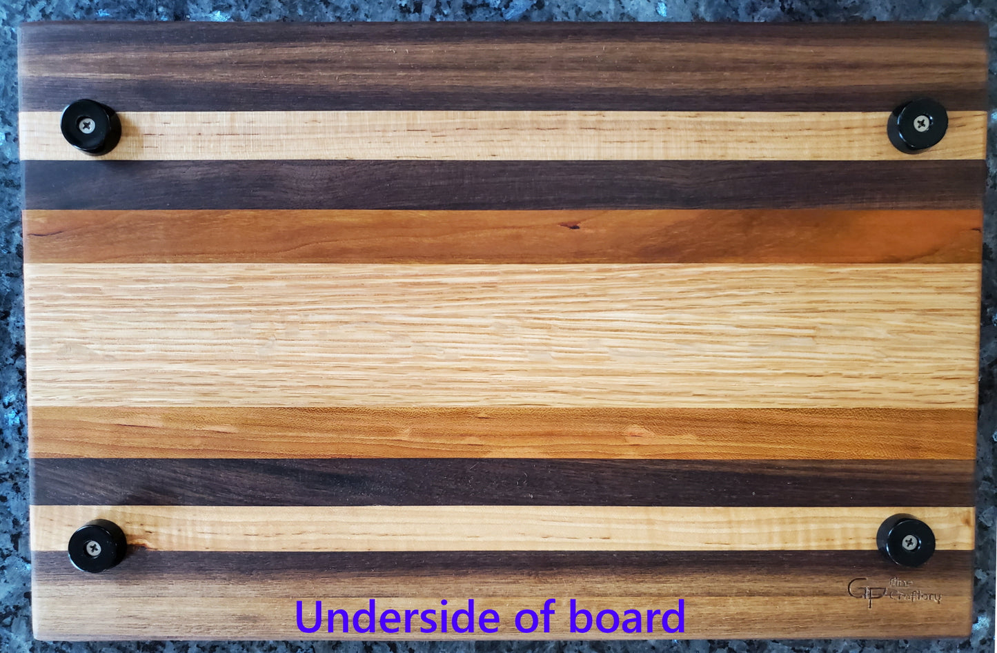 4-species multi-stripe Cutting Board