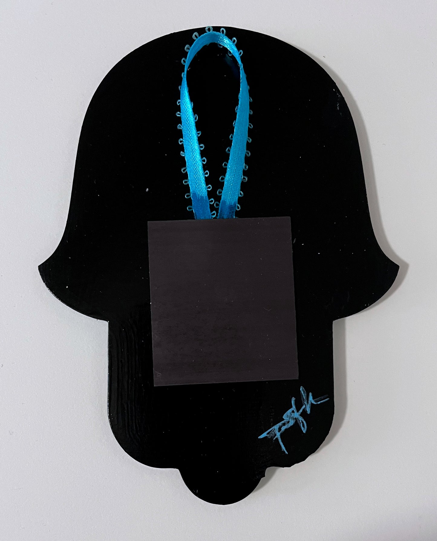 Hamsa - Black multicolored, Large (6 in.)