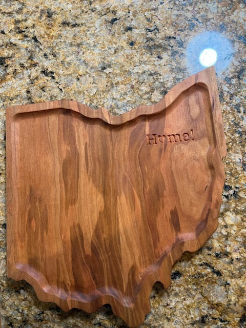 State of Ohio Charcuterie and Cutting Boards