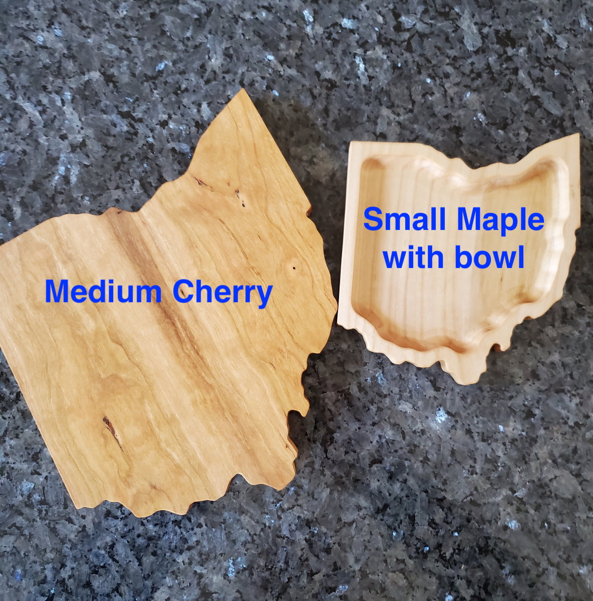 State of Ohio Charcuterie and Cutting Boards