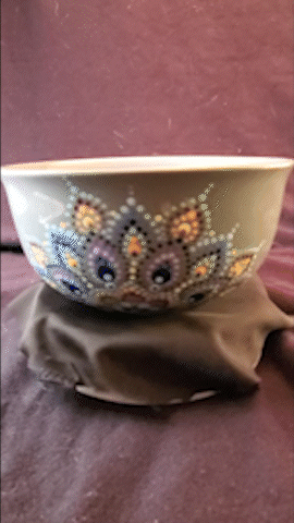 Peacock Grey Bowl