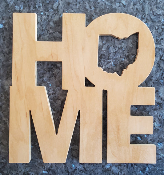 Ohio Home Sign