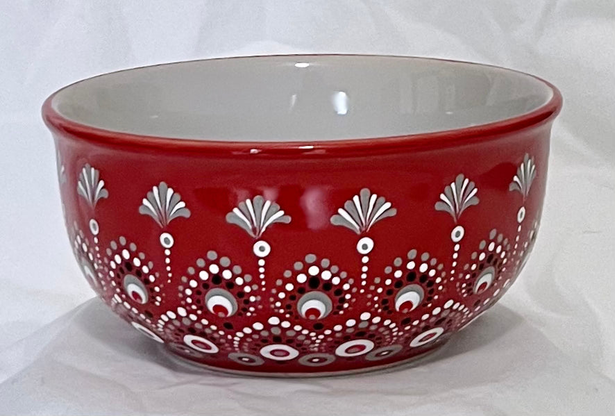 Scarlet & Grey Bowl