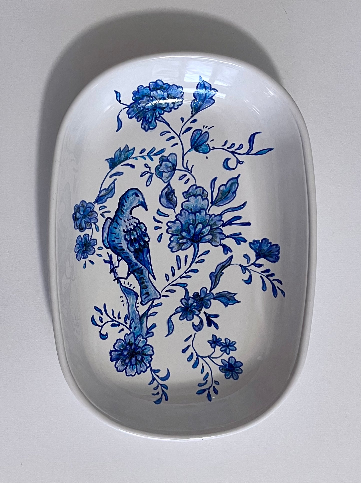 Large ring bowl with Bird