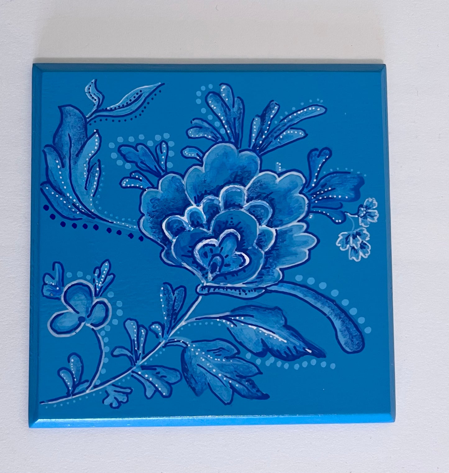 Delft inspired Coasters (set of 4)