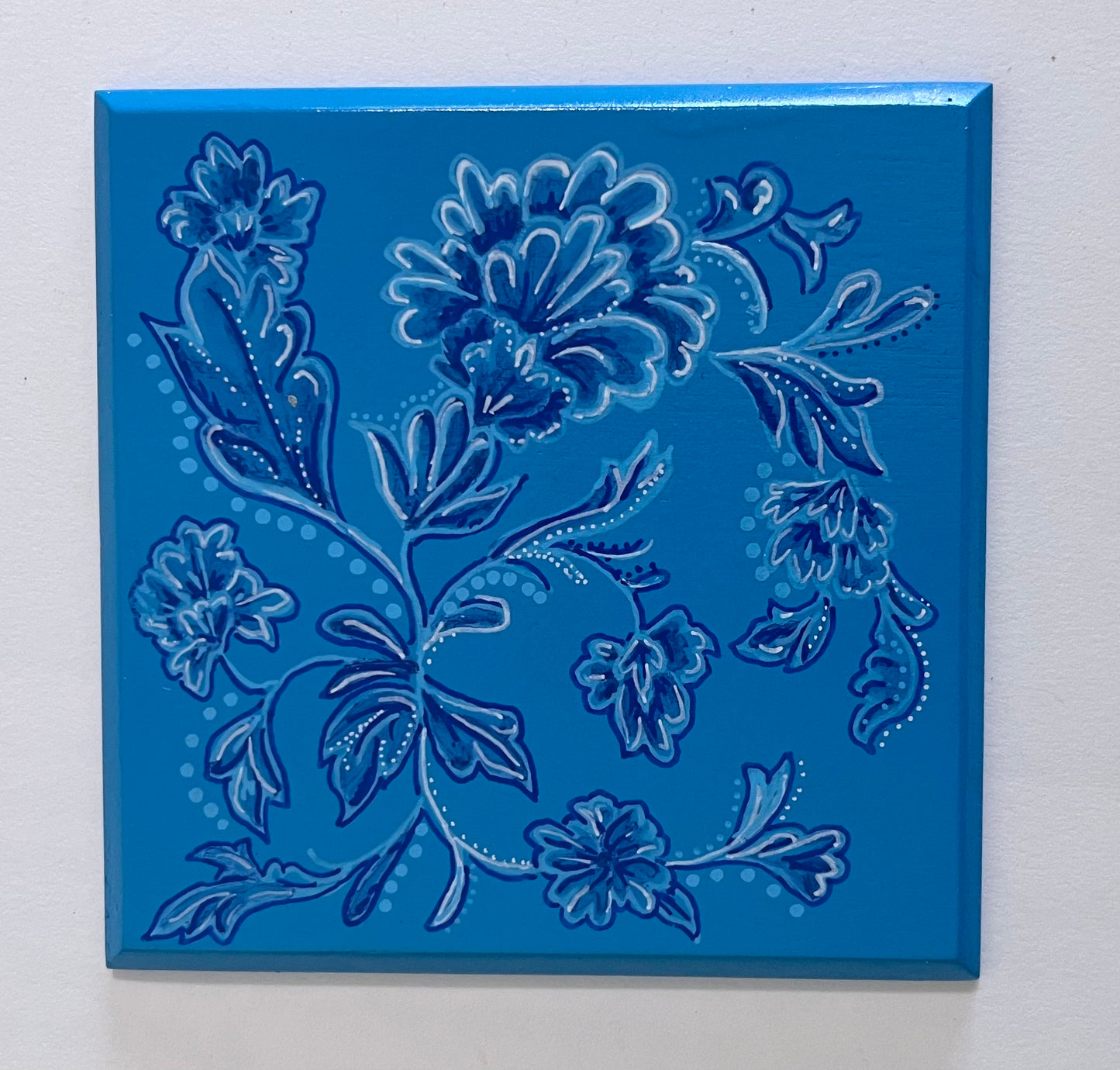 Delft inspired Coasters (set of 4)