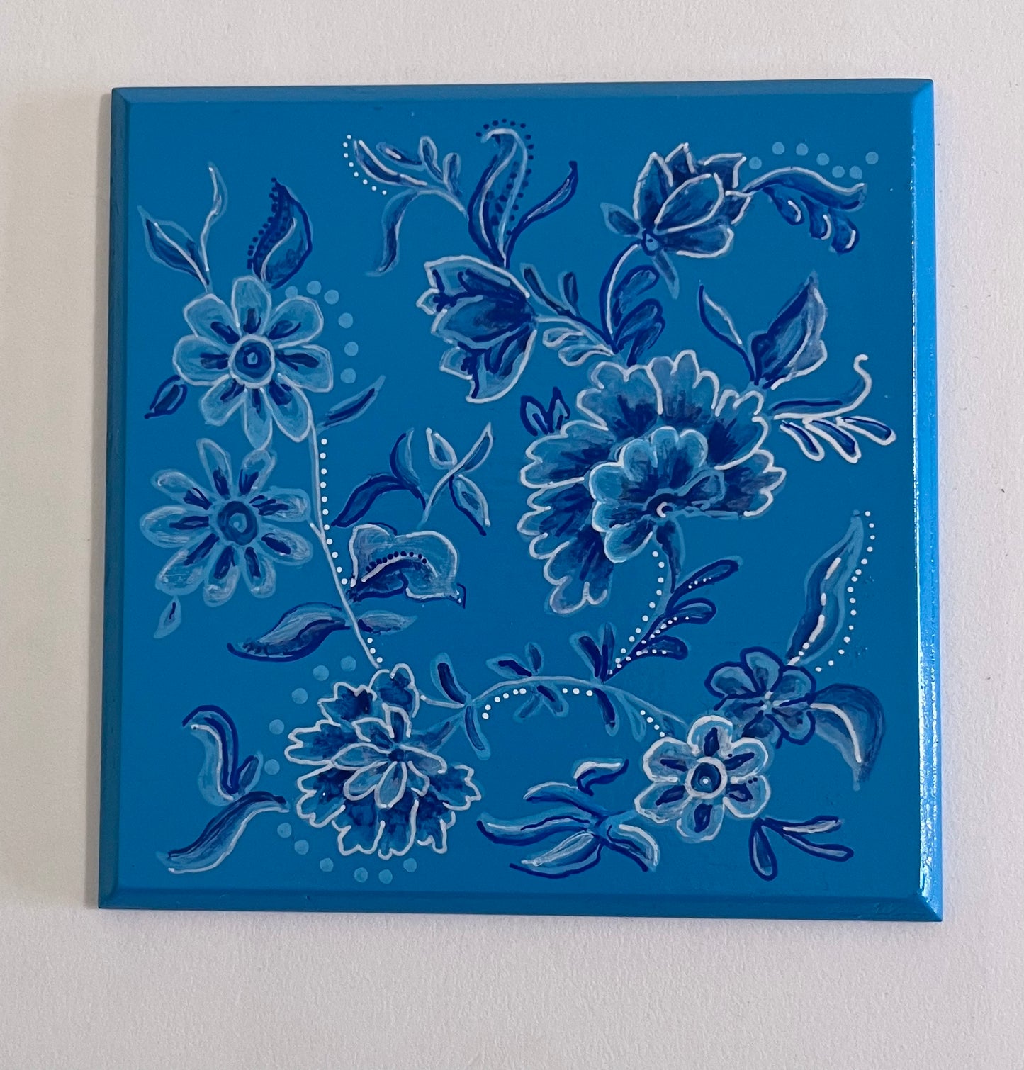 Delft inspired Coasters (set of 4)