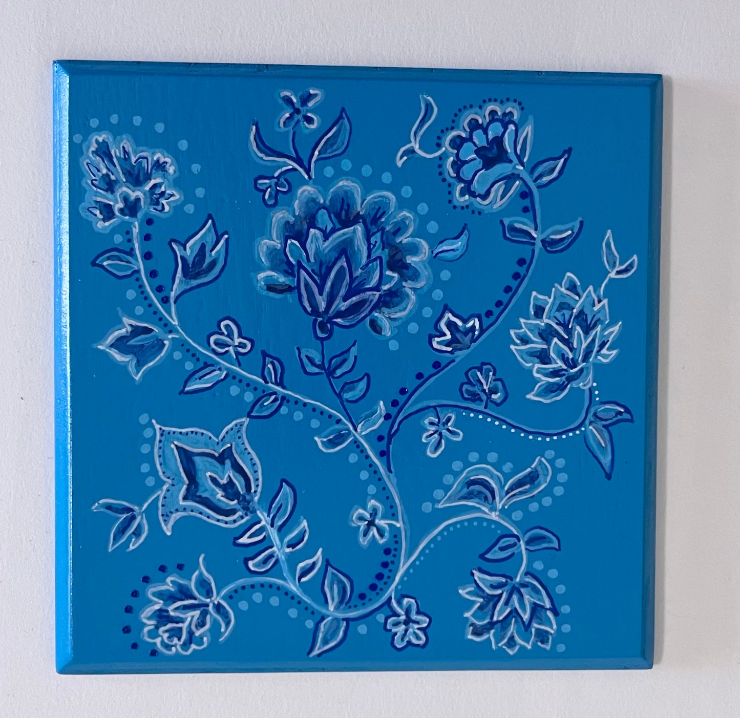 Delft inspired Coasters (set of 4)