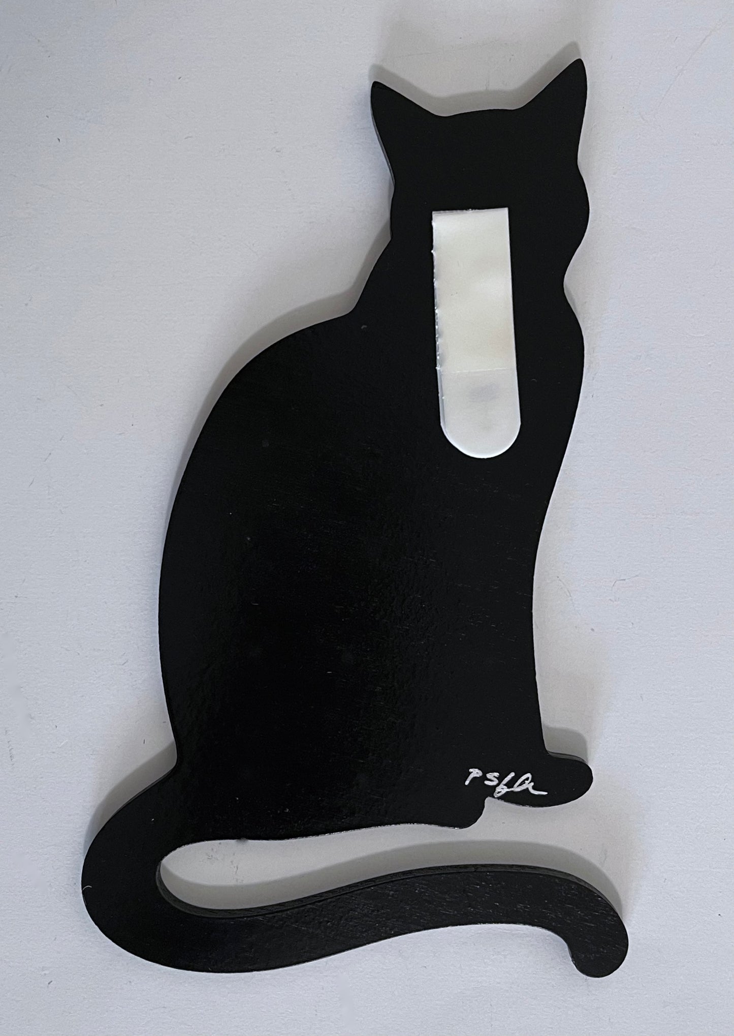Black Cat Wood Cut-out 8 in