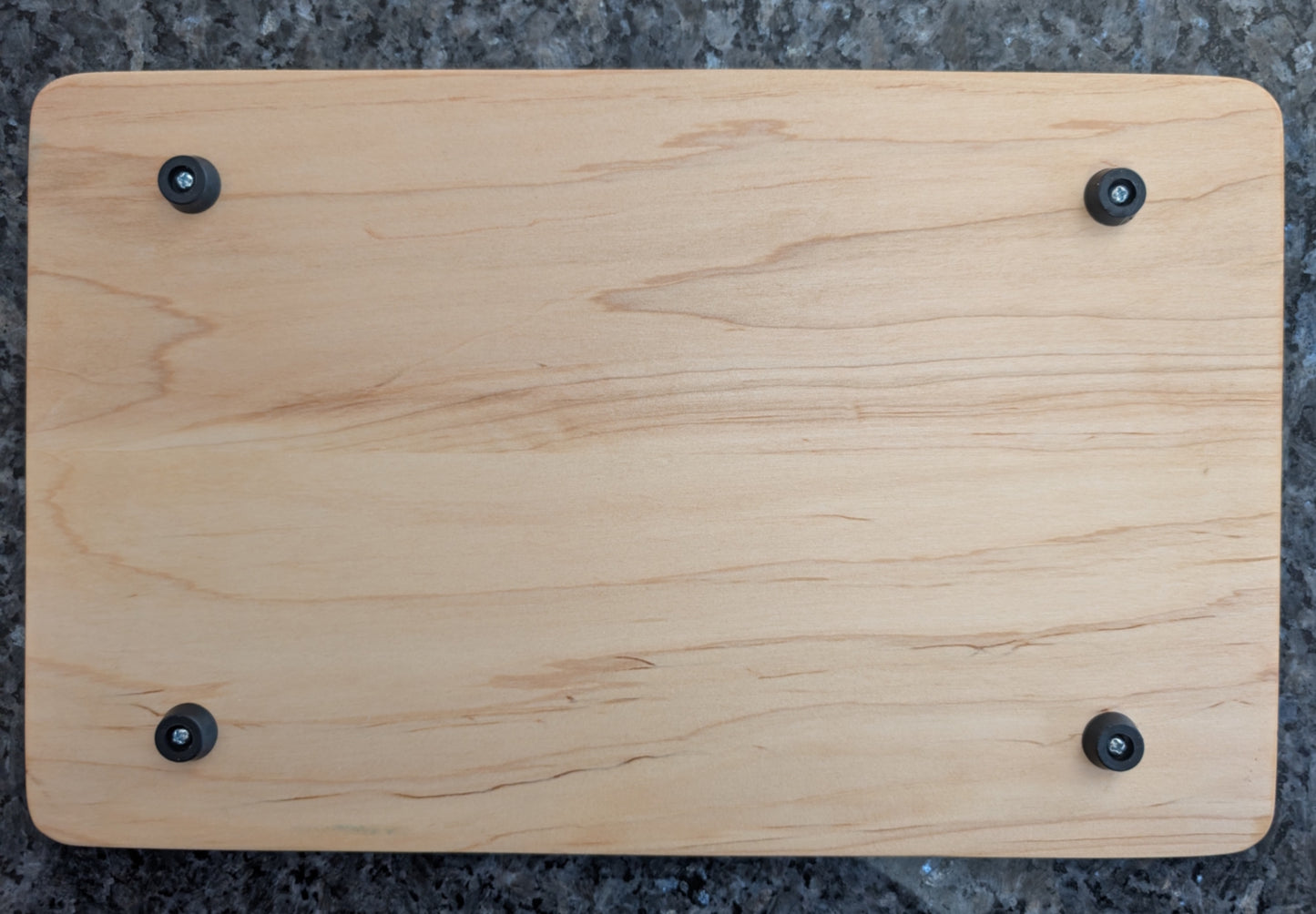 Modern Maple Challah Board with Metallic Green Epoxy Inlay – "Shabbat Shalom"