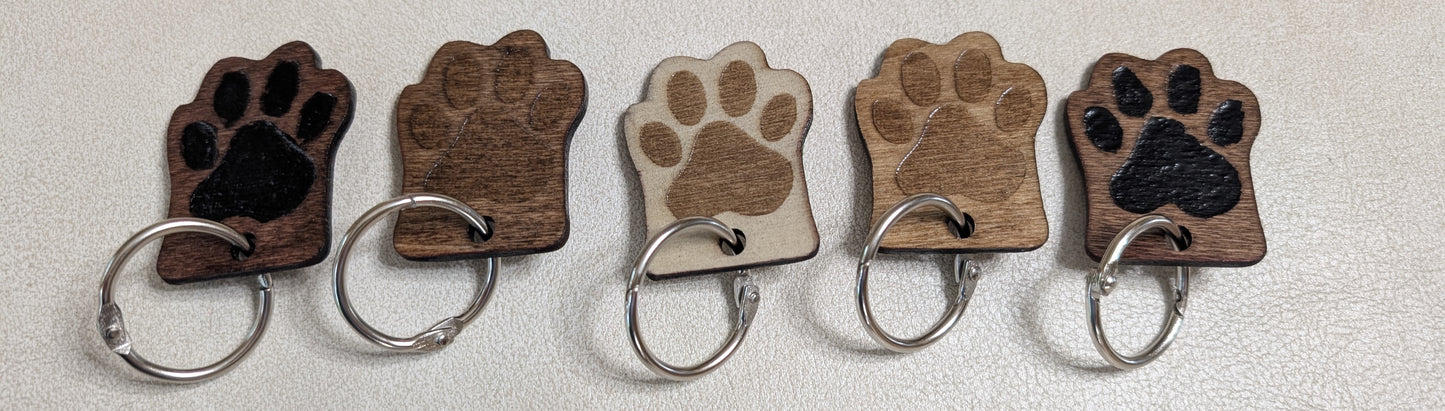 Doggy Paw Keychain