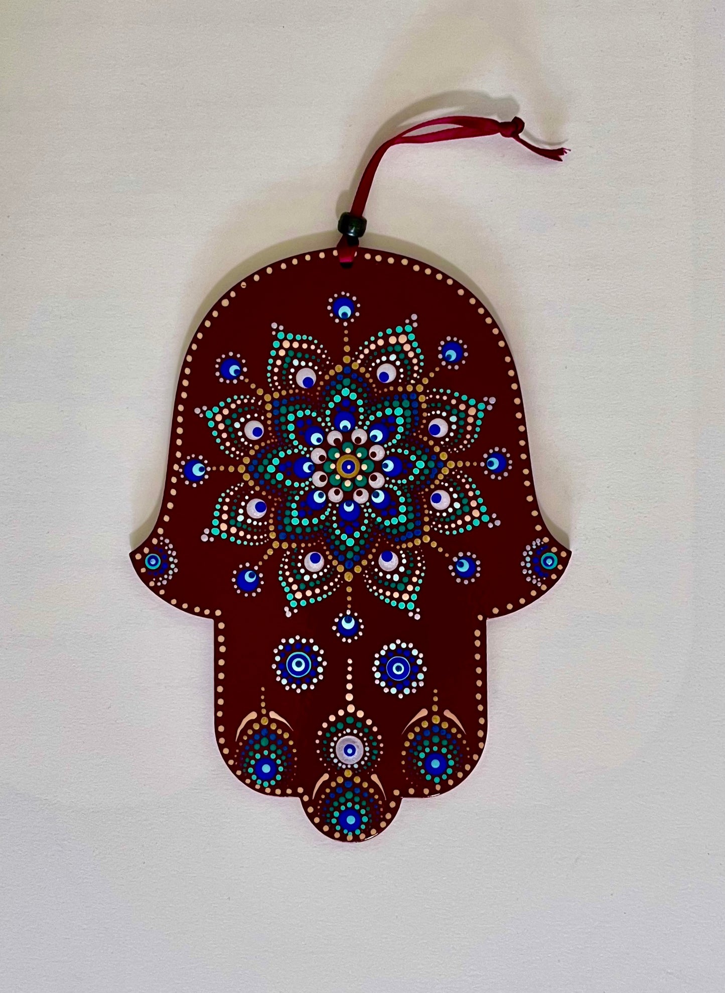 Hamsa - Burgundy