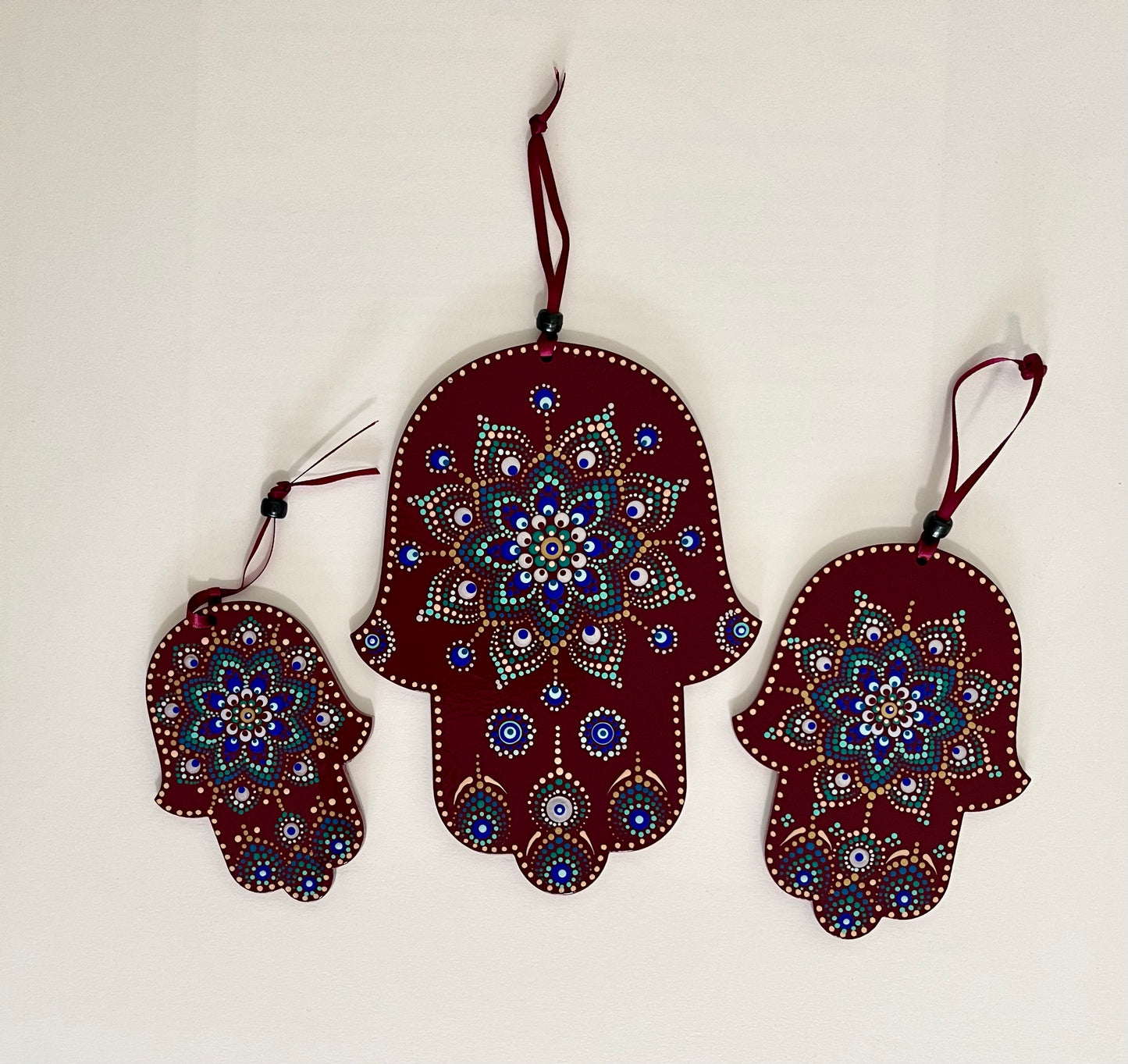 Hamsa - Burgundy