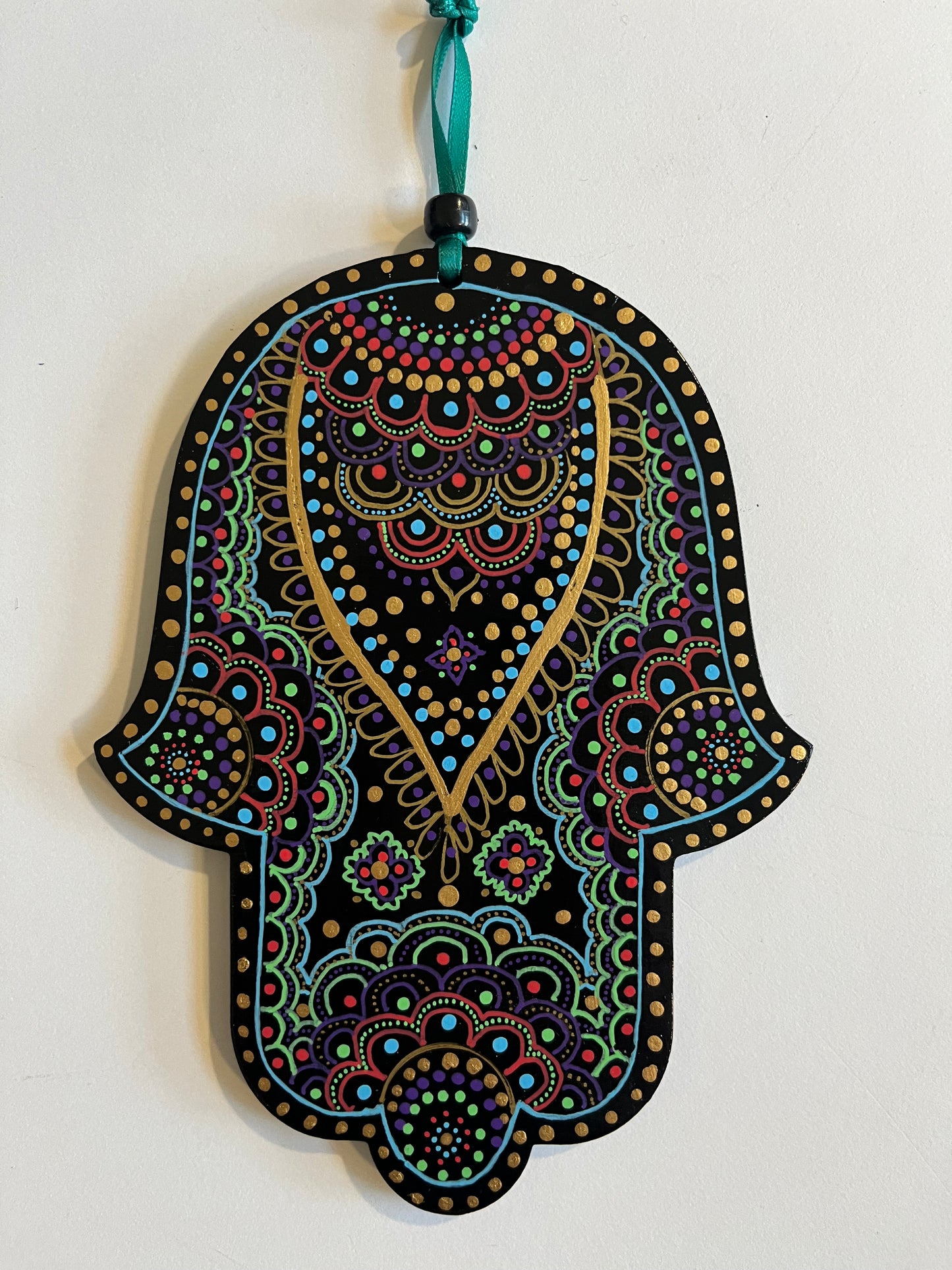 Hamsa - Black Large (6 in.)