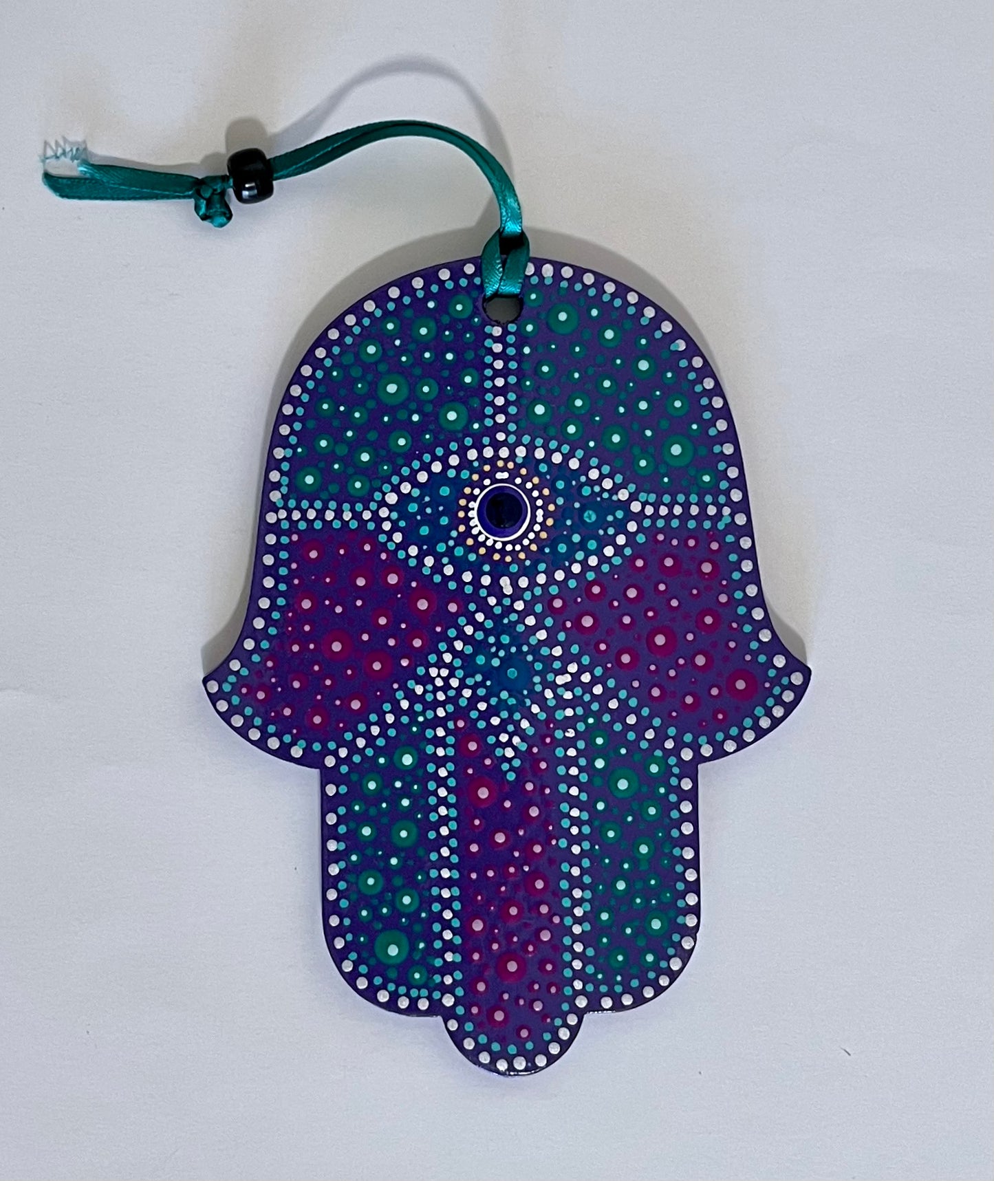 Hamsa - Mosaic style with Eye (5 inch)