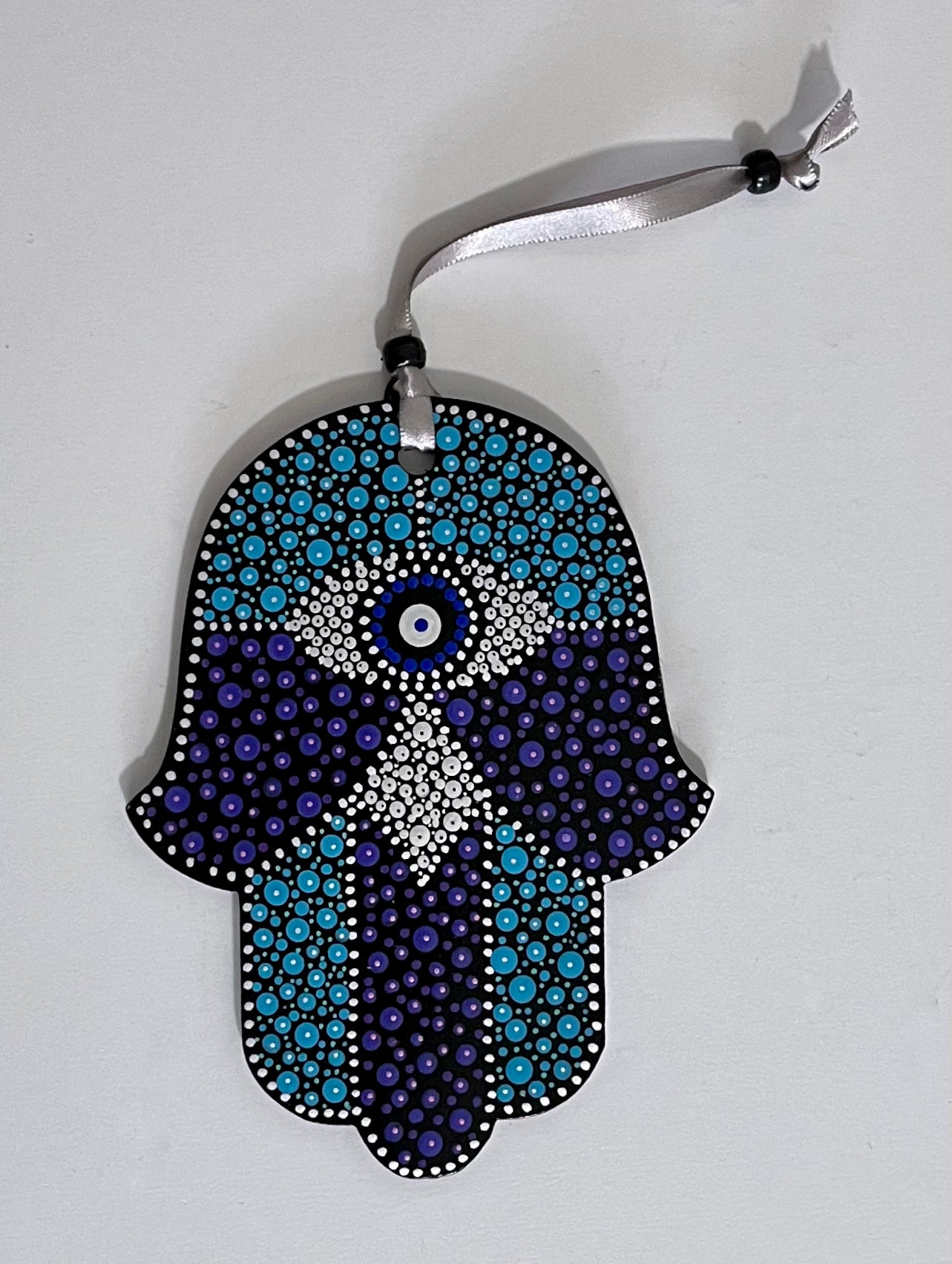 Hamsa - Mosaic style with Eye (6 inch)