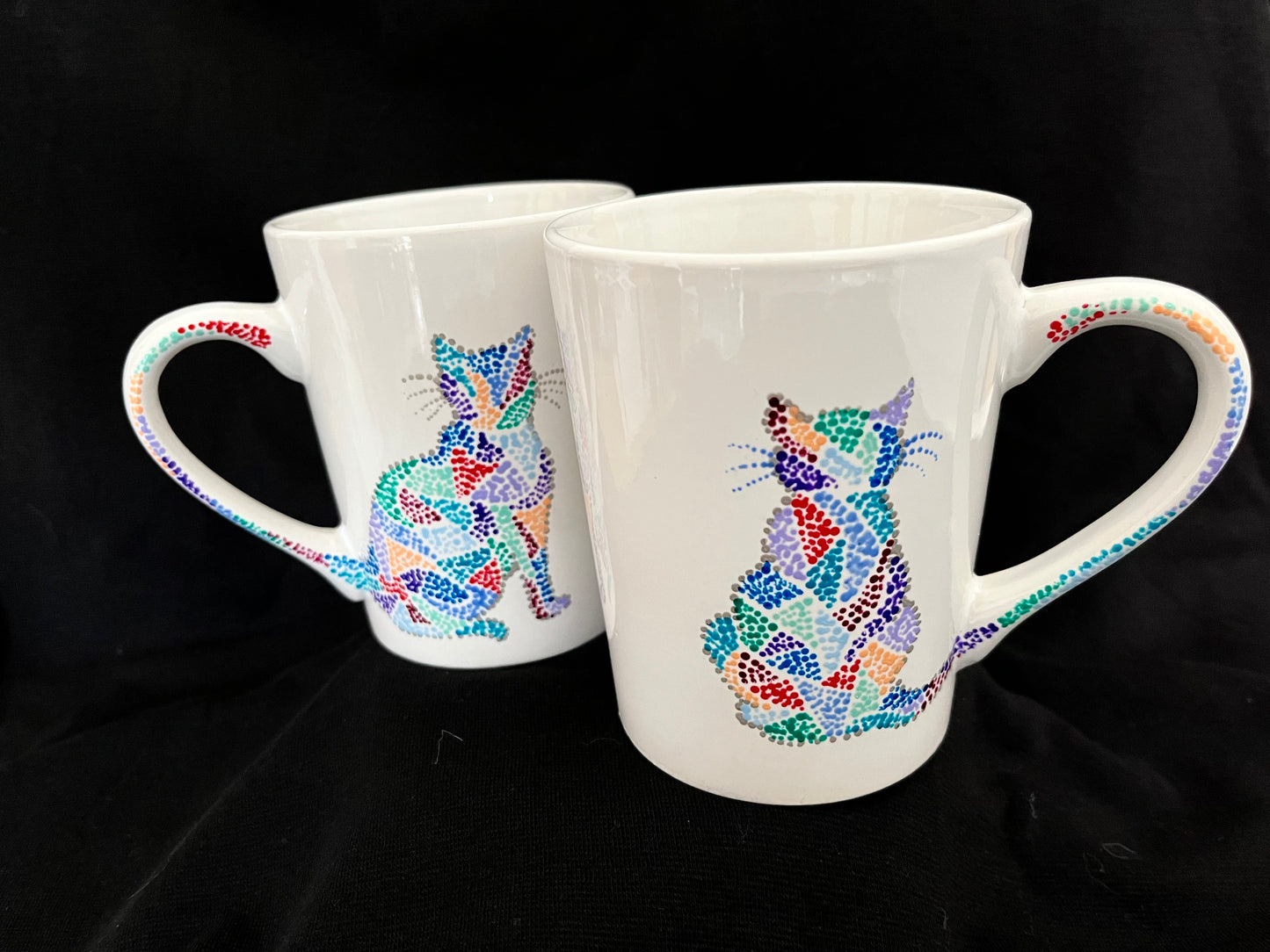 Dotted Cat Mug