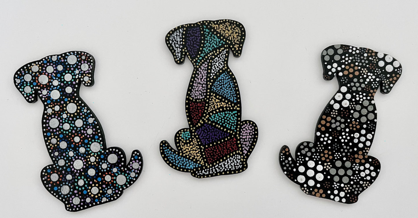 Dog Magnets 3 inch