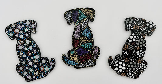 Dog Magnets 3 inch