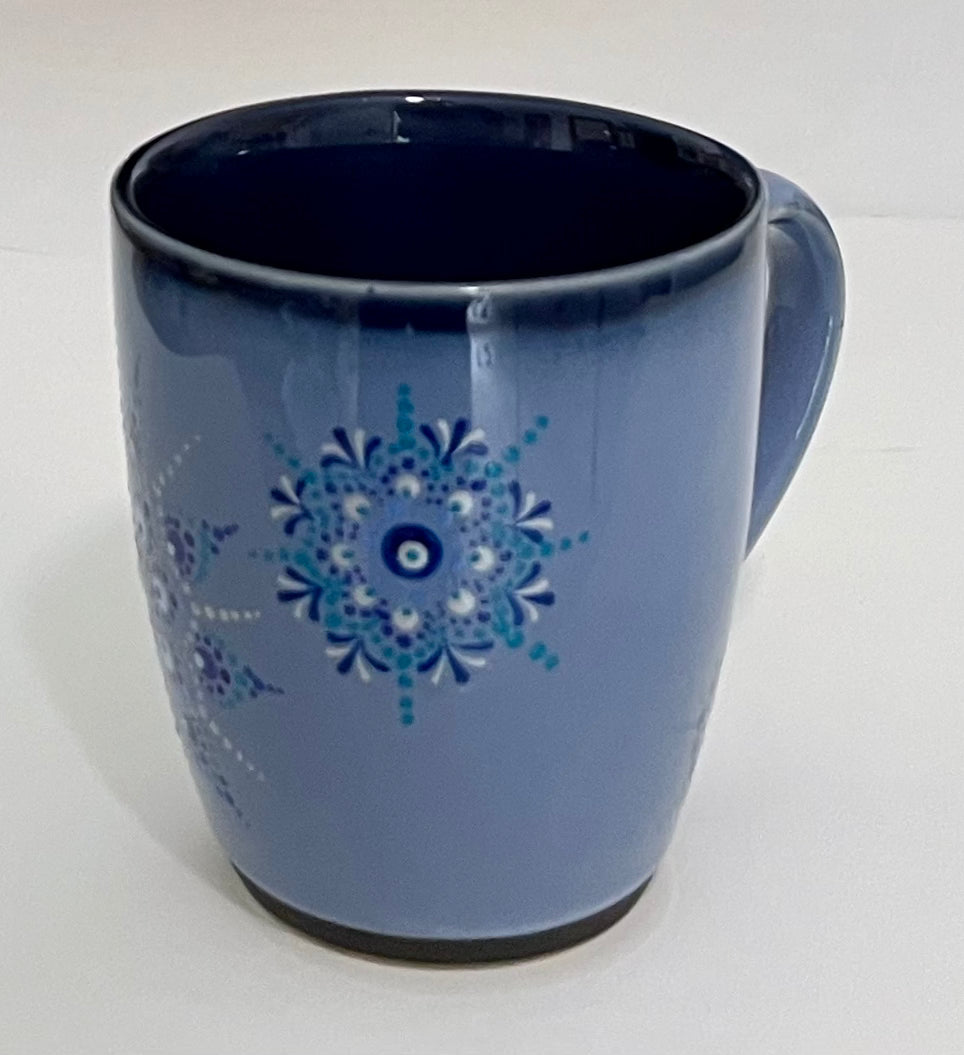 Blue Mandala Mug  2