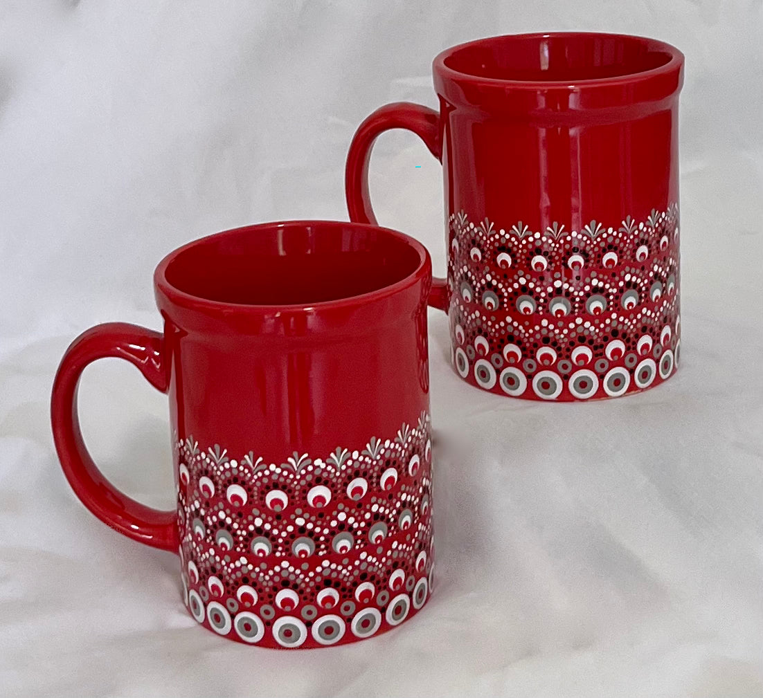 Scarlet and Grey Mug