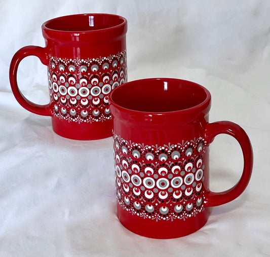 Scarlet and Grey Mug
