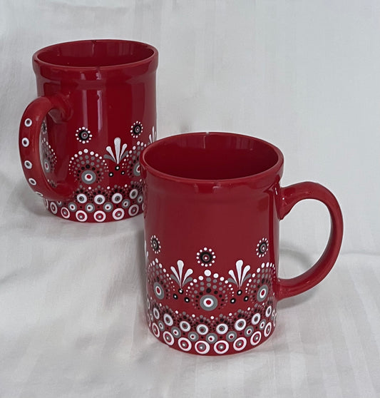 Scarlet and Grey Mug