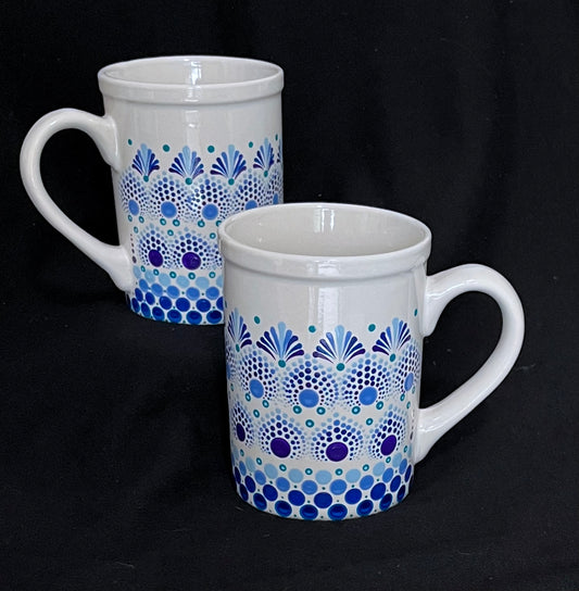 Cool Tones Pattern mug