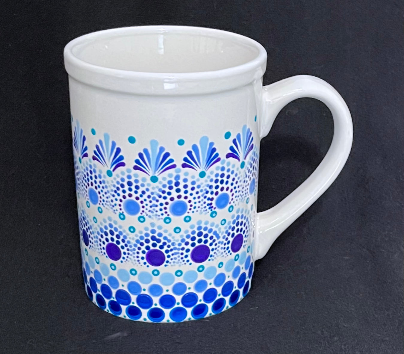 Cool Tones Pattern mug