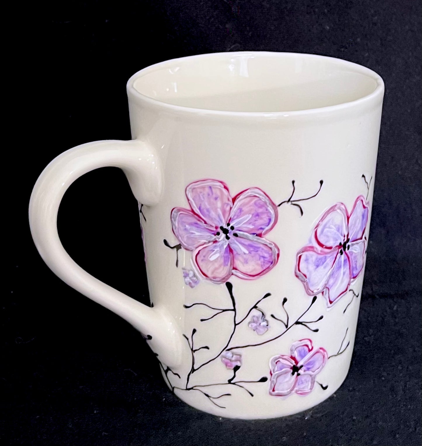 Floral mug