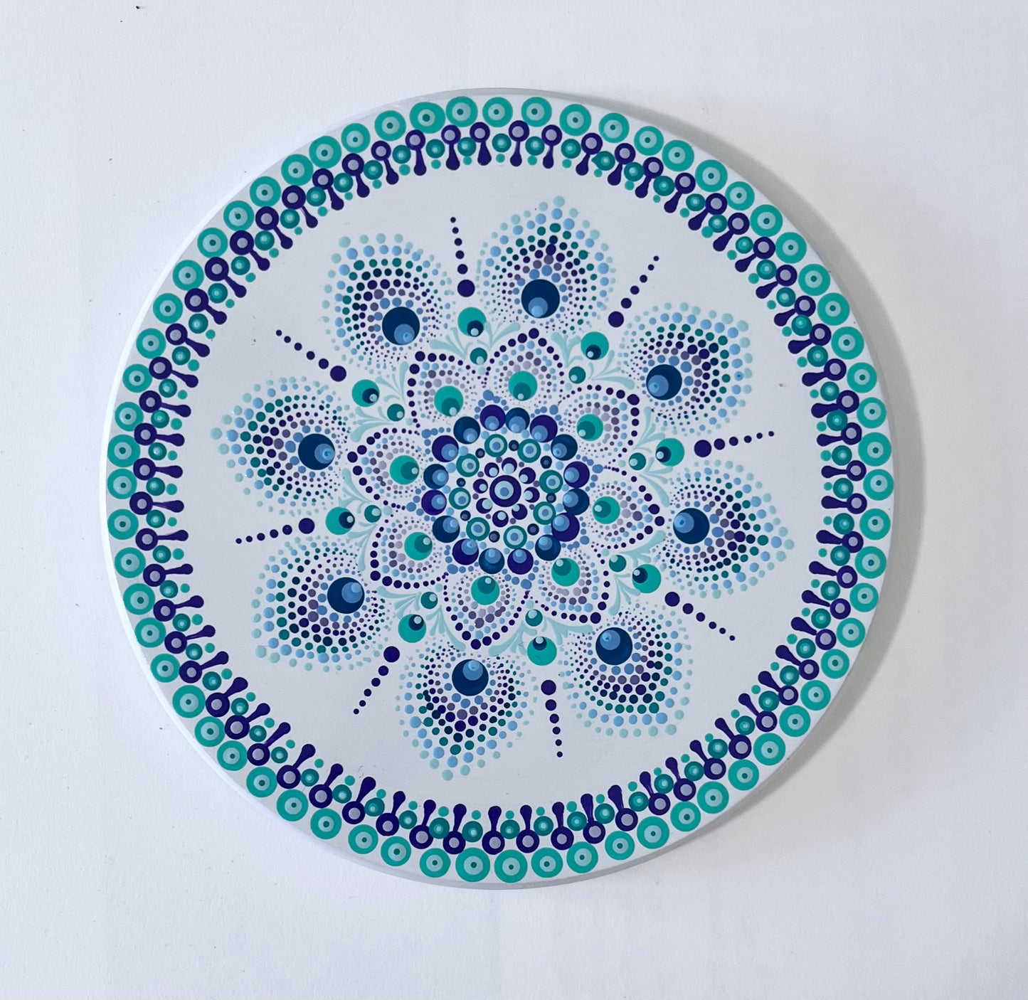 Painted Trivet 7 inch