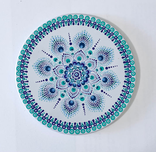 Painted Trivet 7 inch