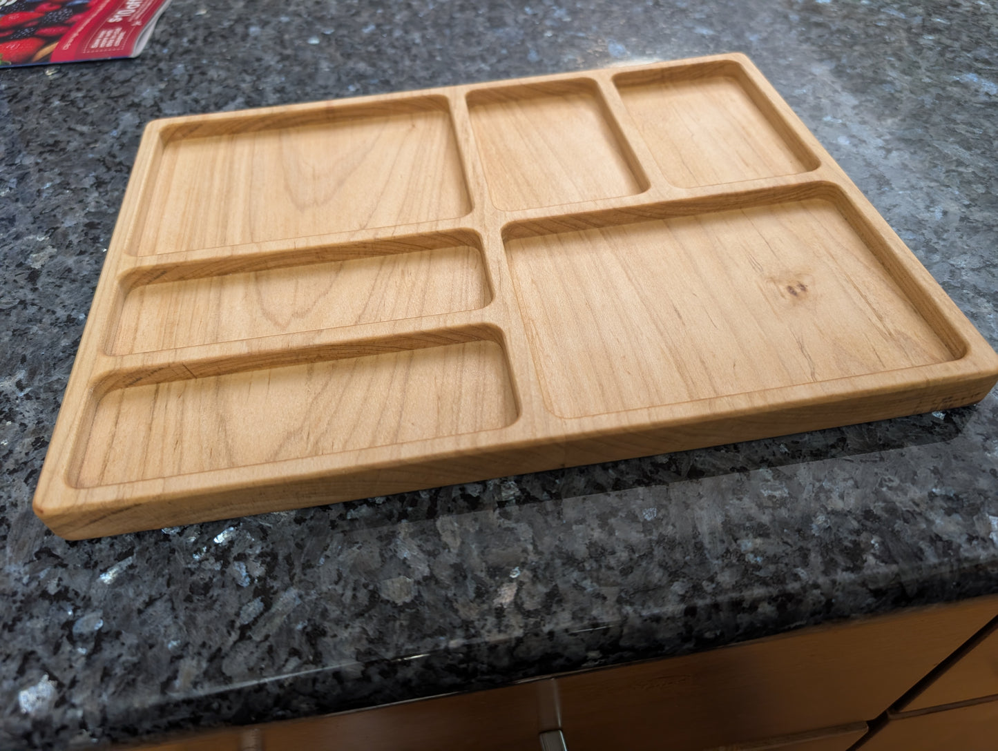 6-bowl Rectangular Charcuterie