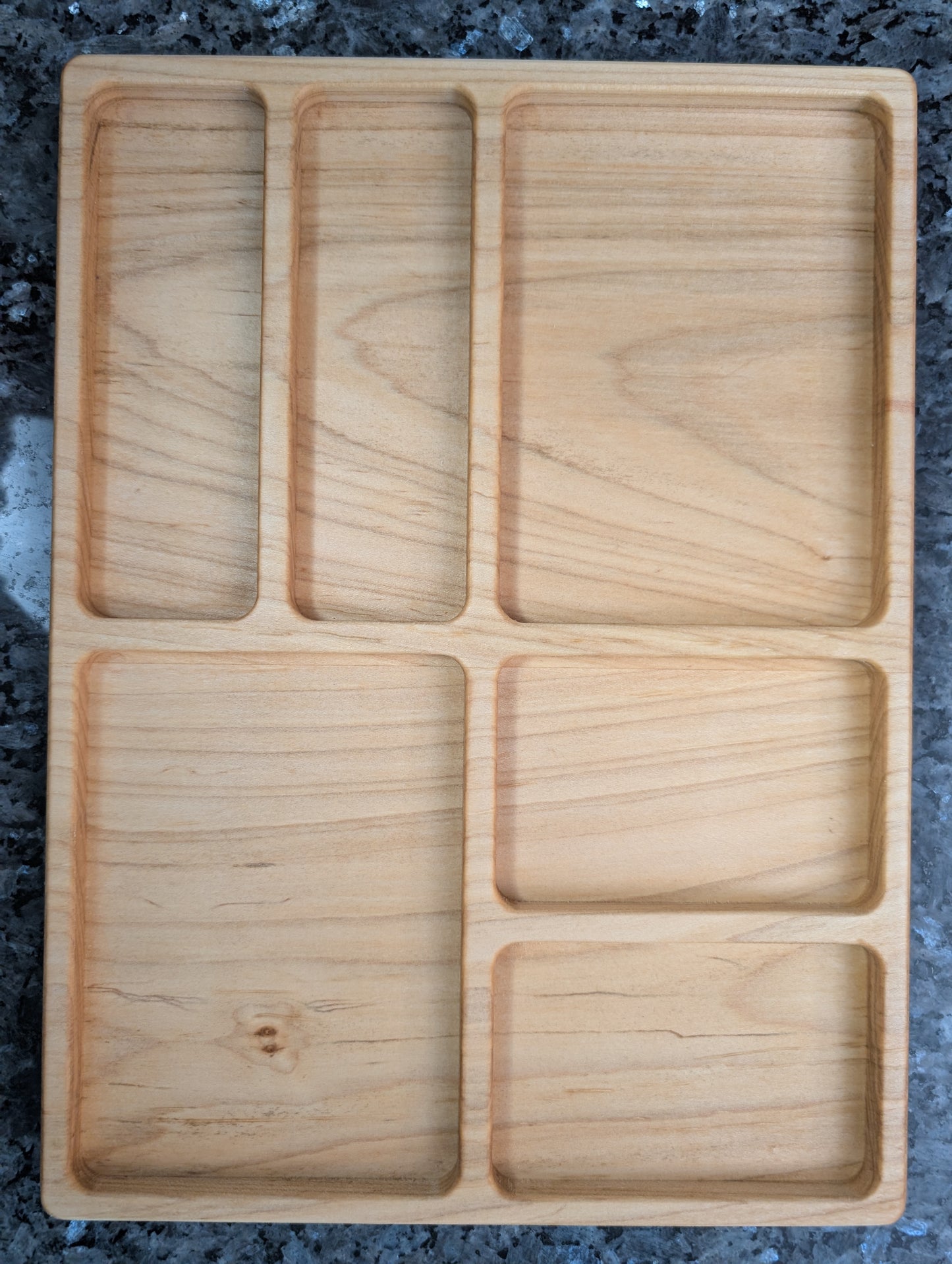 6-bowl Rectangular Charcuterie