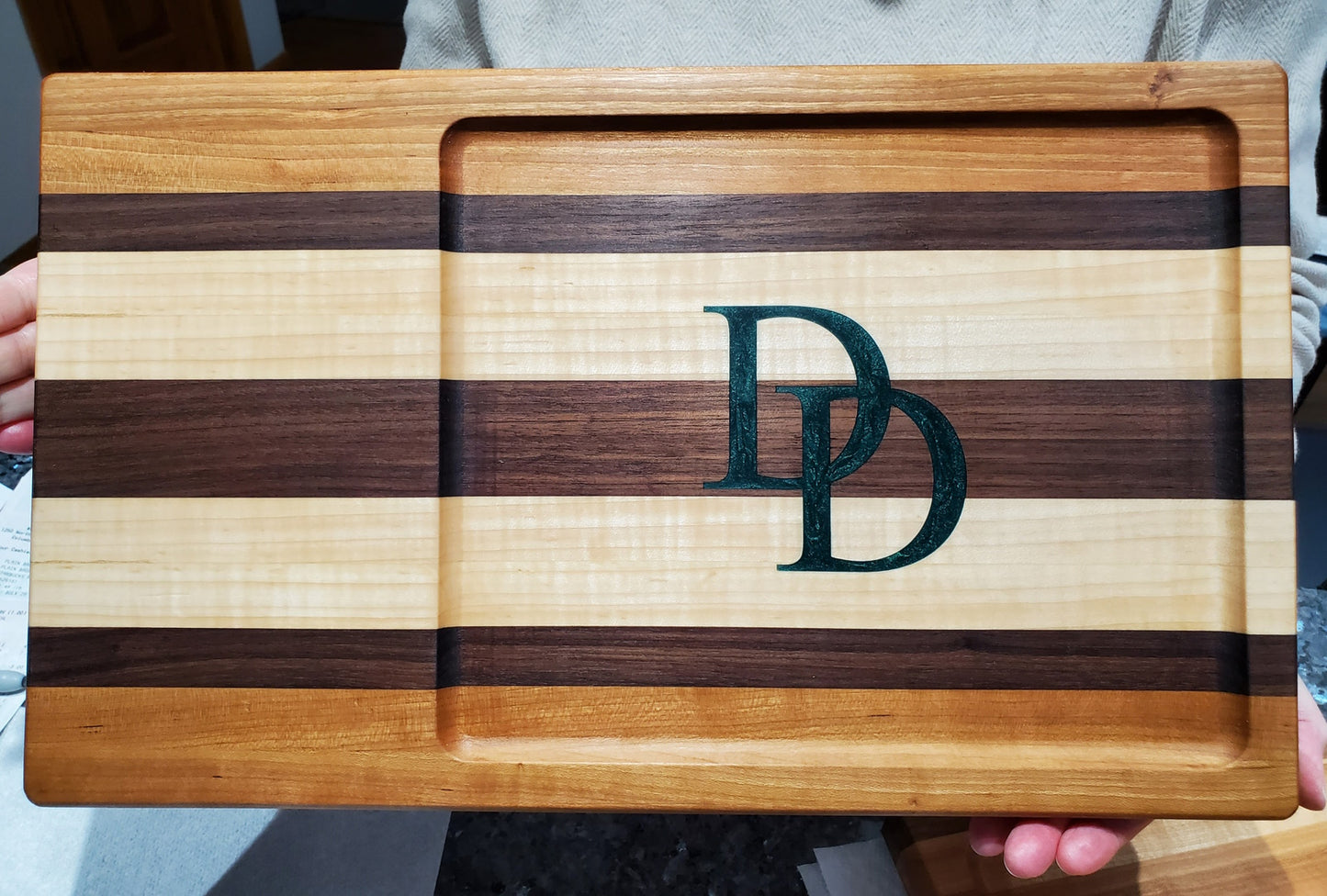 Custom Monogrammed Charcuterie/Cutting Board