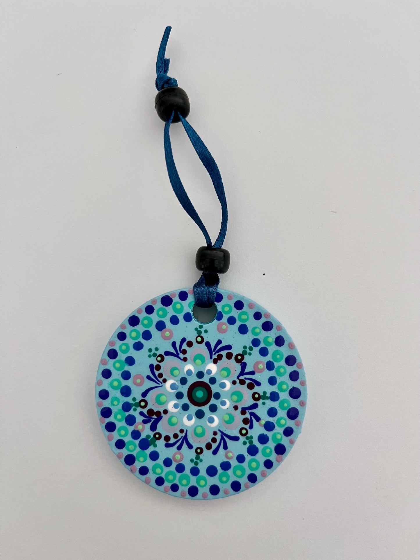 Round Mandala Ornament (2 in.)