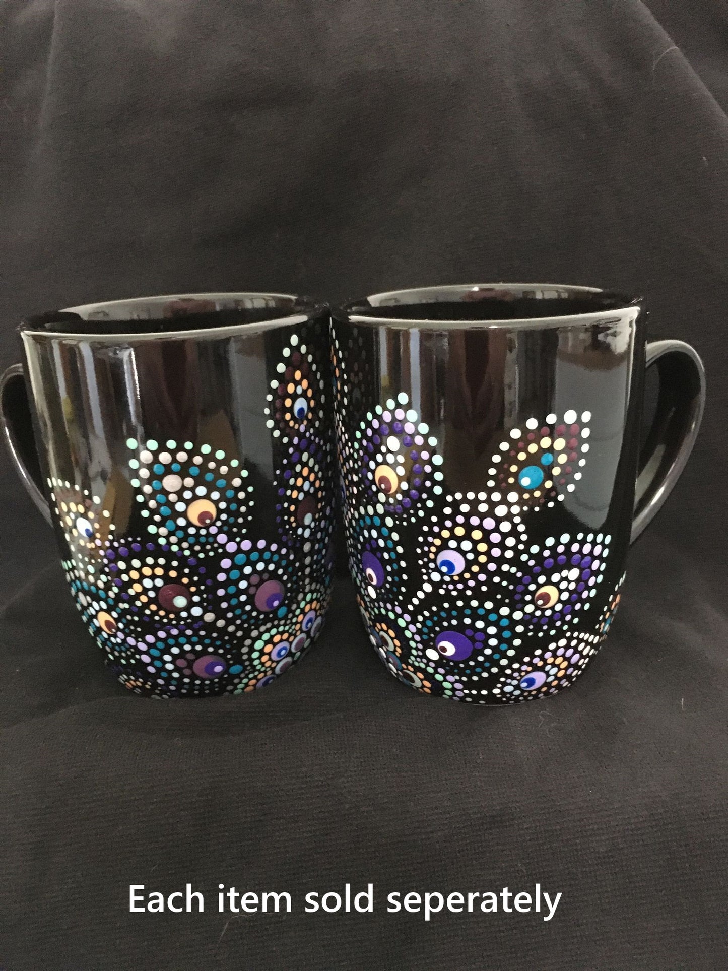 Peacock Pattern Mug 2